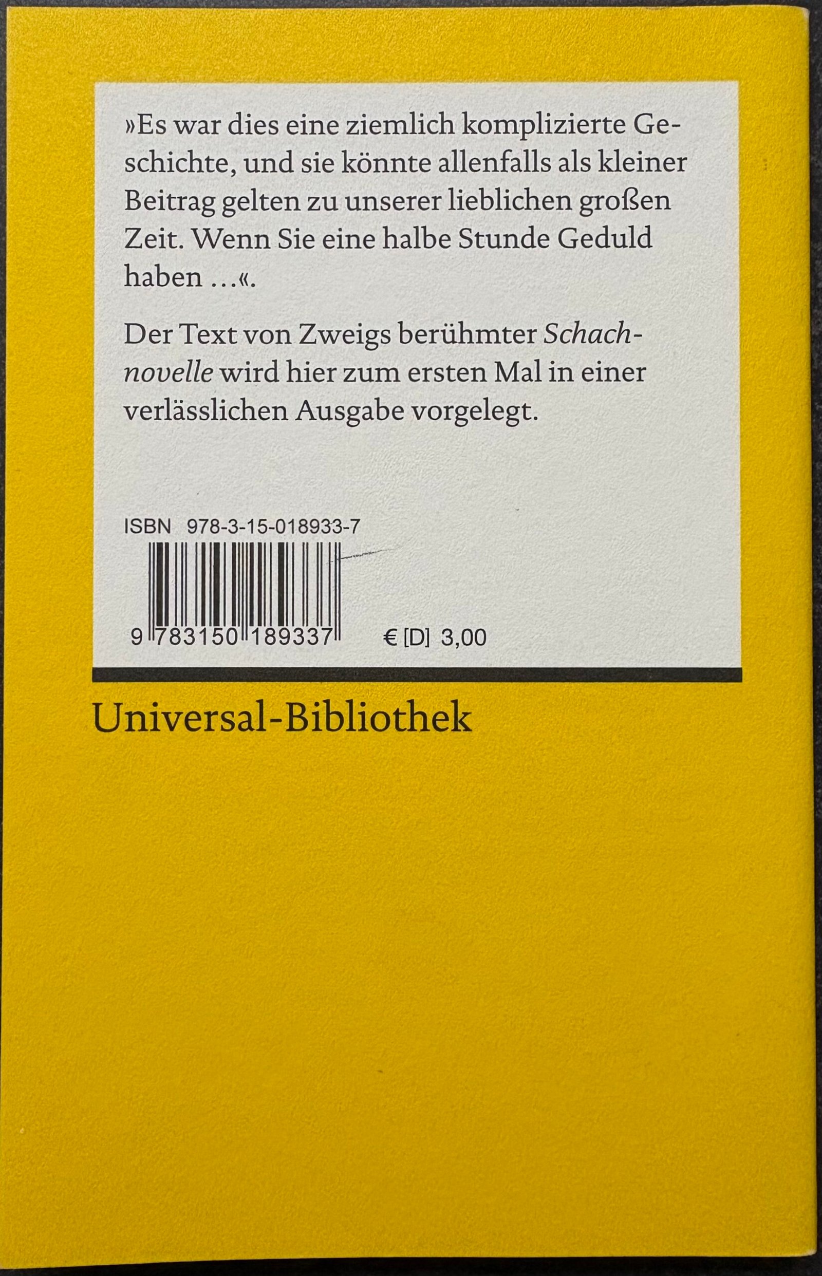 Schachnovelle – Bild 2